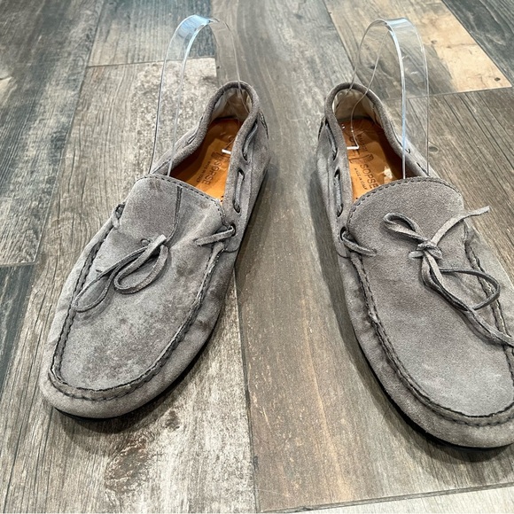 Otisopse Suede Leather Driving Loafers Made In Italy Men’s Size 42 EU /Sz 8 US - Picture 2 of 8